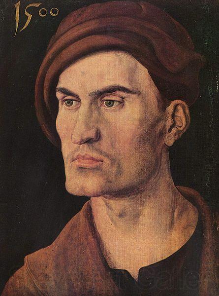Albrecht Durer Portrat eines jungen Mannes Spain oil painting art